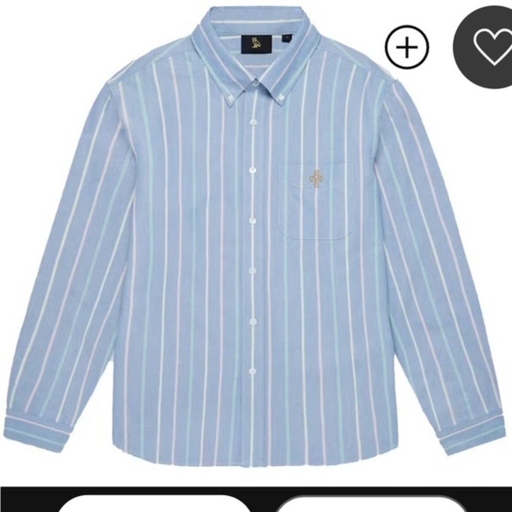 OVO October’s Very Own - Mens OVO Pin Striped Oxford xxxl